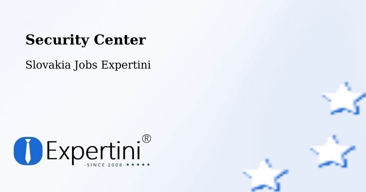 Security & Compliance – Sládkovičovo - Slovakia Jobs Expertini